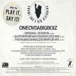 Kwamé & A New Beginning - Oneovdabigboiz download flac mp3