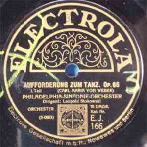 Philadelphia-Sinfonie-Orchester - Aufforderung Zum Tanz. Op. 65 download flac mp3