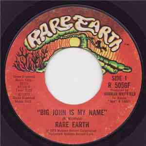 Rare Earth - Big John Is My Name download flac mp3
