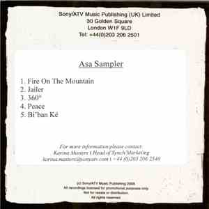 Asa - Asa Sampler download flac mp3
