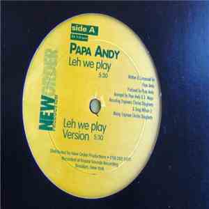 Papa Andy - Leh We Play / Miss Carpenter download flac mp3