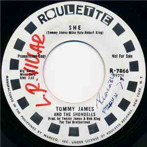 Tommy James And The Shondells - She / Loved One download flac mp3