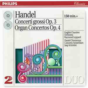 Handel - Concerti Grossi Op. 3 / Organ Concertos Op. 4 download flac mp3