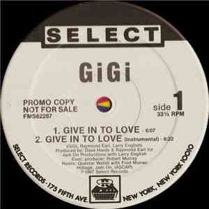 GiGi  - Give In To Love download flac mp3