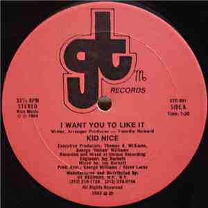 Kid Nice  - I Want You To Like It download flac mp3