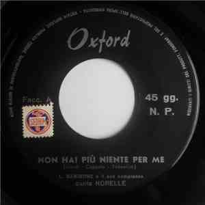 L. Barisone E Il Suo Complesso Canta Norelle - Non Hai Più Niente Per Me download flac mp3