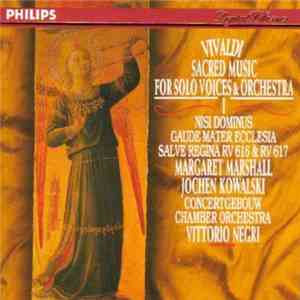 Vivaldi - Sacred Music For Solo Voices & Orchestra Vol.I download flac mp3