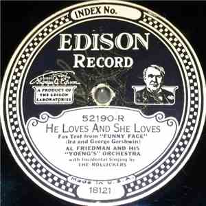 Al Friedman and his "Yoeng's" Orchestra - Four Walls / He Loves And She Loves download flac mp3
