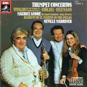 Maurice André - Stölzel ∙ Telemann ∙ Vivaldi ∙ Academy Of St. Martin In The Fields, Neville Marriner - Trumpet Concertos download flac mp3