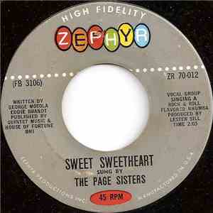 The Page Sisters - Sweet Sweetheart download flac mp3