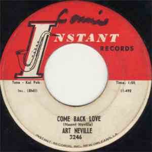Art Neville - Come Back Love / All These Things download flac mp3