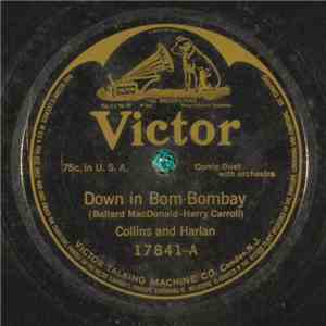 Collins And Harlan - Down In Bom-Bombay / Just Try To Picture Me Back Home In Tennessee download flac mp3