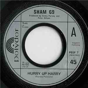 Sham 69 - Hurry Up Harry / No Entry download flac mp3