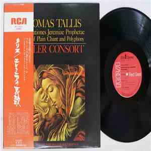 Thomas Tallis, Deller Consort, Alfred Deller - Les Lamentations de Jéremie Le Prophète ( The Lamentations Of Jeremiah ) download flac mp3
