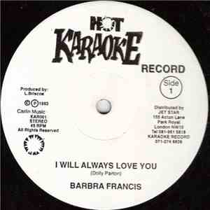 Barbra Francis / Anthony Clarke  - I Will Always Love You / Bogle Dancing download flac mp3