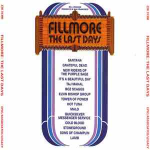 Various - Fillmore: The Last Days download flac mp3