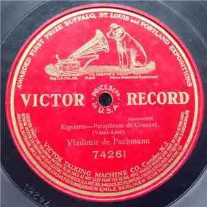 Vladimir De Pachmann - Rigoletto—Paraphrase De Concert download flac mp3
