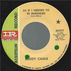 Buddy Cagle - As If I Needed To Be Reminded download flac mp3