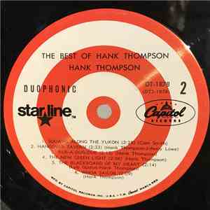 Hank Thompson And The Brazos Valley Boys - The Best Of Hank Thompson And The Brazos Valley Boys download flac mp3