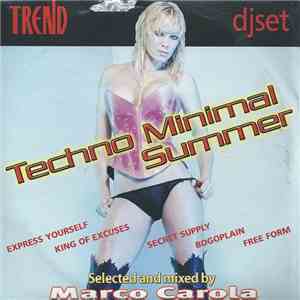 Marco Carola - Techno Minimal Summer download flac mp3
