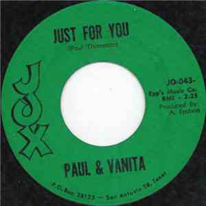 Paul & Vanita  - Just For You download flac mp3