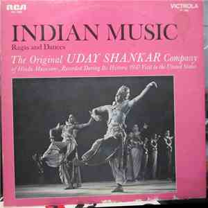 The Original Uday Shankar Company Of Hindu Musicians - Indian Music: Ragas and Dances download flac mp3
