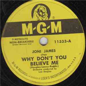 Joni James - Why Don't You Believe Me / Purple Shades download flac mp3