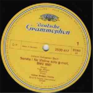 Nathan Milstein - Johann Sebastian Bach download flac mp3