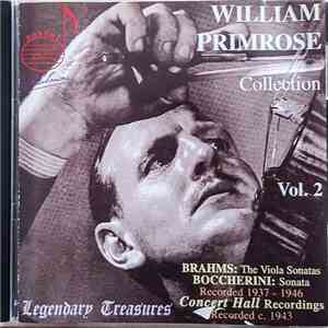 William Primrose, Brahms / Boccherini - The Viola Sonata / Sonata - William Primrose Collection, Vol.2 download flac mp3