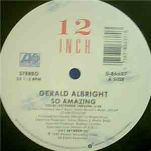 Gerald Albright - So Amazing download flac mp3