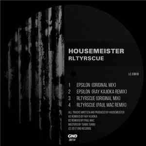 Housemeister - RLTYRSCUE download flac mp3