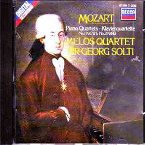 Mozart / Melos Quartet, Sir Georg Solti - Piano Quartets No.1 K478 & No.2 K493 download flac mp3