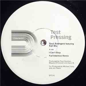Soul Avengerz Feat. Kat Blu - I Can't Stop download flac mp3