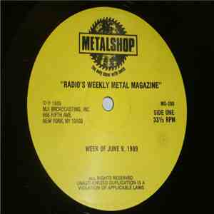 Various - Metalshop - Radio's Weekly Metal Magazine (Week Of June 9, 1989) download flac mp3