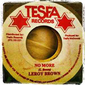 Leroy Brown  - No More download flac mp3