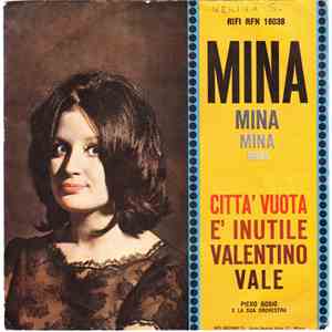 Mina  - Città Vuota / È Inutile / Valentino Vale download flac mp3
