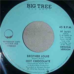 Hot Chocolate - Brother Louie / Man To Man download flac mp3