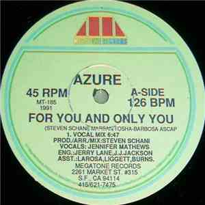 Azure  - For You And Only You download flac mp3