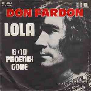 Don Fardon - Lola download flac mp3