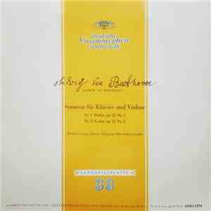 Ludwig van Beethoven, Wilhelm Kempff, Wolfgang Schneiderhan - Sonaten Für Klavier Und Violine: Nr. 1 D-Dur Op. 12 Nr. 1 / Nr. 2 A-Dur Op. 12 Nr. 2 download flac mp3