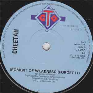 Cheetah  - Moment Of Weakness (Forget It) download flac mp3