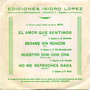 Orquesta Isidro López Canta German De Bustos - El Amor Que Sentimos download flac mp3