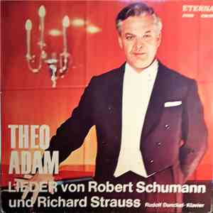Theo Adam - Lieder Von Robert Schumann Und Richard Strauss download flac mp3