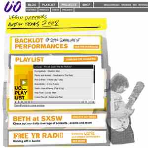 Various - Urban Oufitters BackLot Performance 2008 - March 13/14/15 Austin Texas download flac mp3