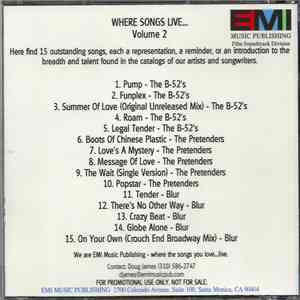 Various - Where Songs Live Volume 2 download flac mp3