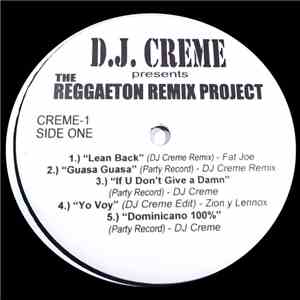 D.J. Creme - The Reggaeton Remix Project download flac mp3