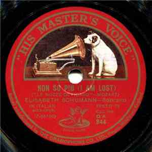 Elisabeth Schumann - Non So Più / Venite, Incinocchiatevi download flac mp3