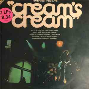Cream  - Cream's Cream Greatest Hits Live download flac mp3