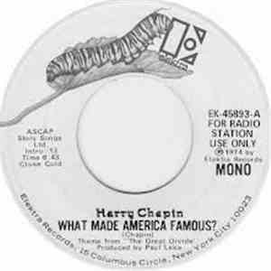 Harry Chapin - What Made America Famous? download flac mp3
