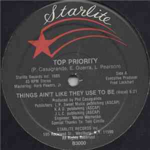 Top Priority  - Things Ain't Like They Used To Be download flac mp3